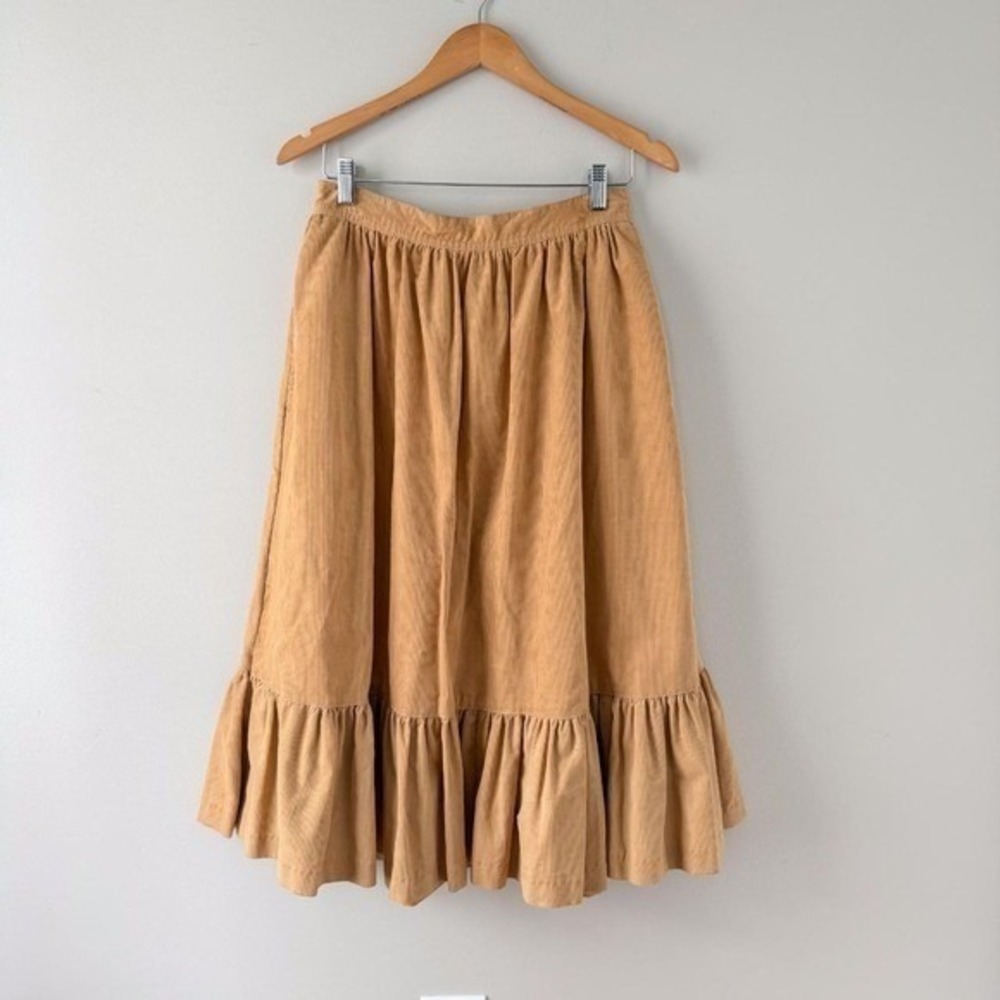 Vintage Gilley's Rockabilly Corduroy Honky Tonk Squaredancing Skirt Size 6